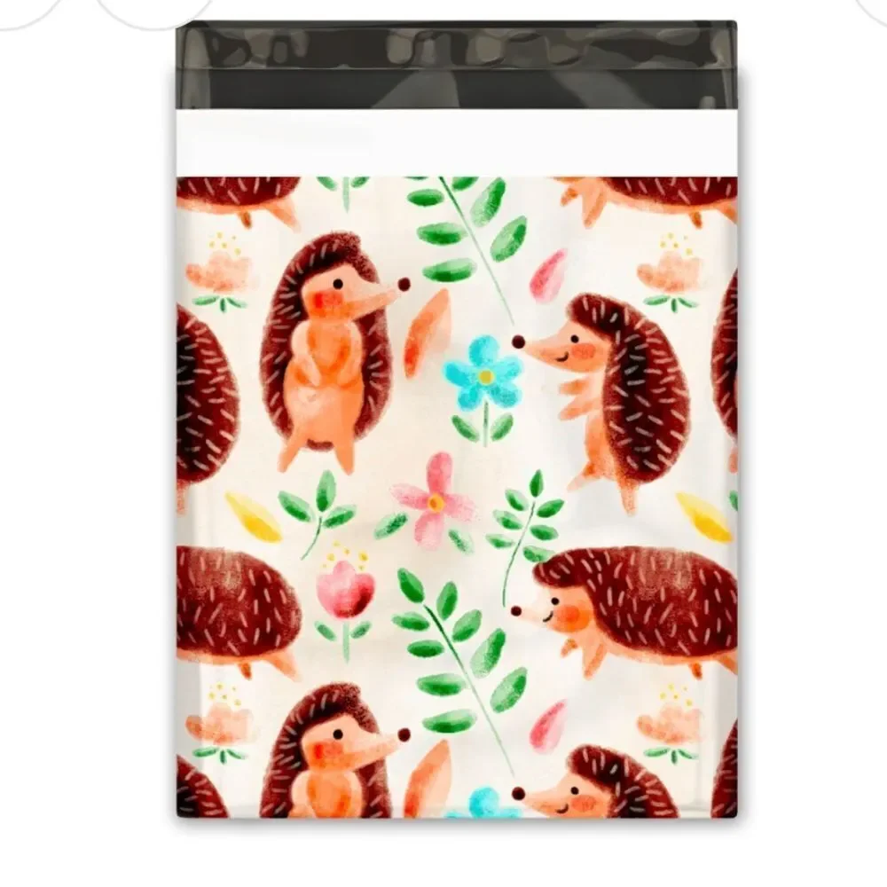 Poly mailers 50 size 10x13 with 50 stickers